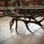 Elk Antler coffee table, antler tables